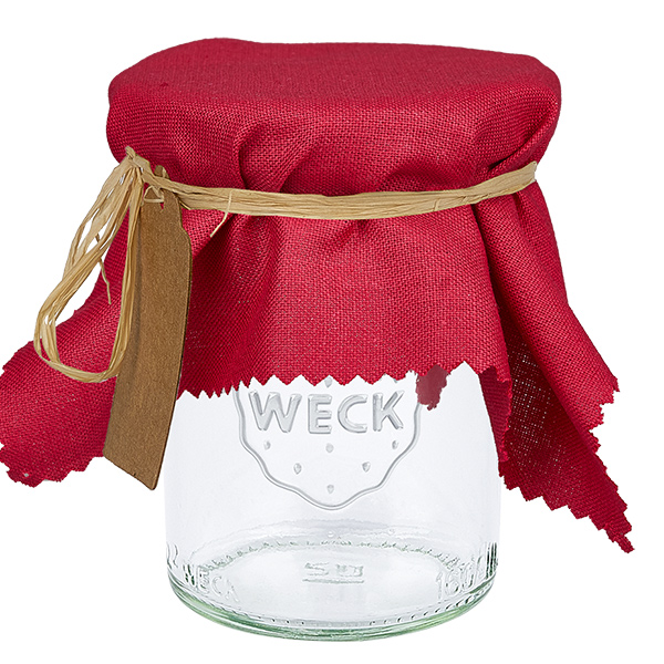 Stoff Schmuckdeckchen bordeaux  15cm eckig