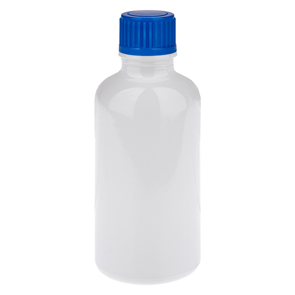 50ml Flasche 11mm Schraubverschluss blau Standard WhiteLine UT18/50