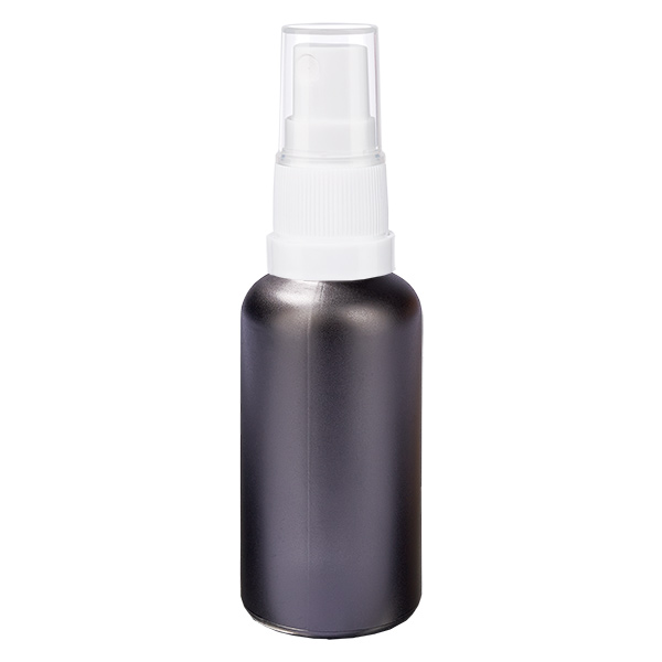 50ml Sprayflasche mit weißem Verschluss BlackLine UT18/50