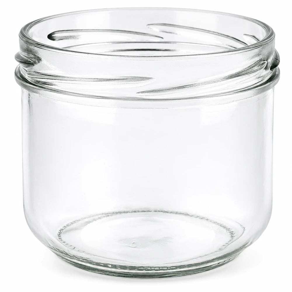 UNiTWIST Sturz260 Rundglas 260ml TO82 Einmachglas transparent leer ohne Deckel