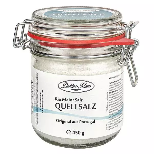Quellsalz (Rio Maior) aus Portugal 450g Doktor-Klaus Quellsalz (Rio Maior) aus Portugal 450g Doktor-Klaus