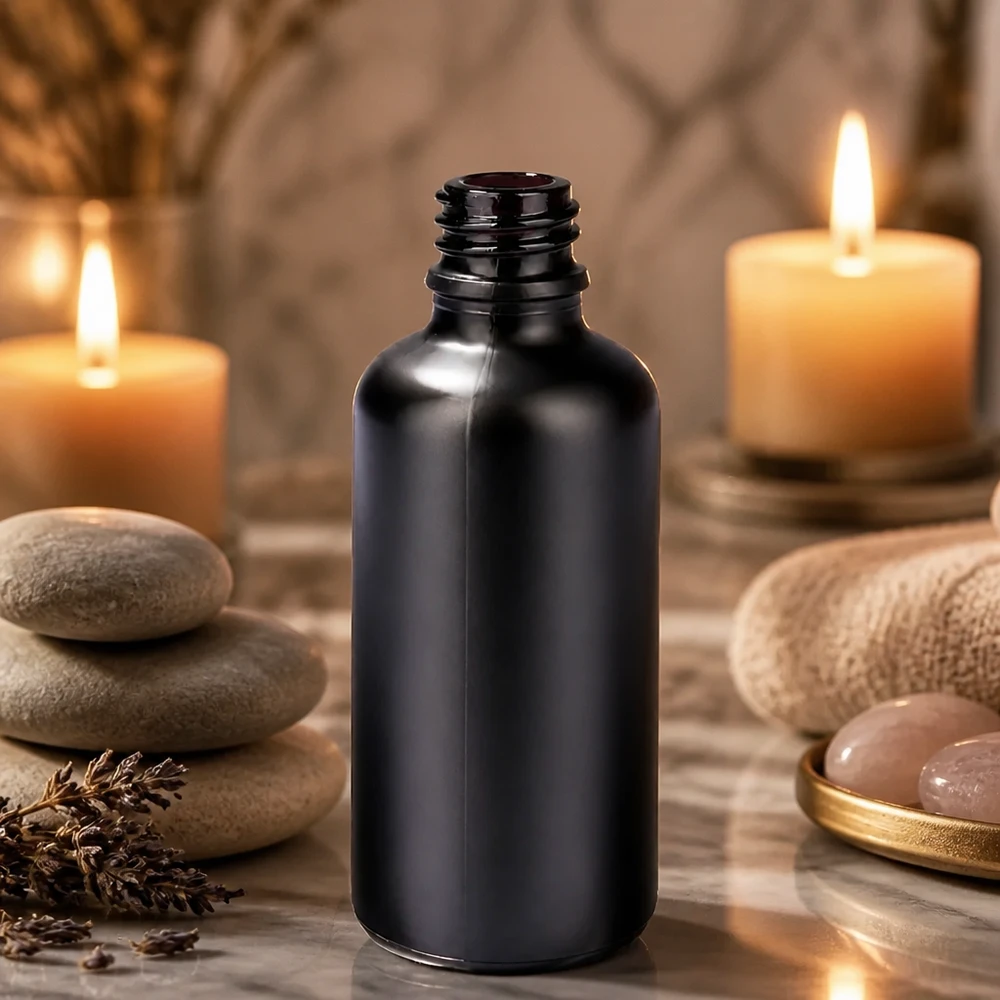 50ml Apothekerflasche BlackLine UT18/50 UNiTWIST Vielseitige 50ml Apothekerflasche BlackLine UT18/50 UNiTWIST für Tinkturen Tropfen und flüssige Extrakte
