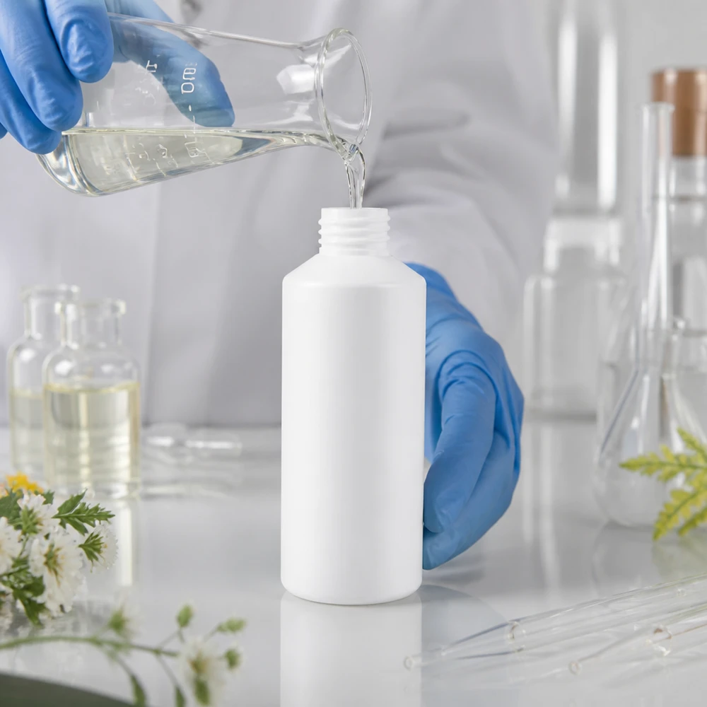 Apothekenflasche HDPE 100ml weiß, ohne Verschluss Zylindrische weiße HDPE Flasche 100ml für Naturkosmetik und Pharmazieprodukte geeignet