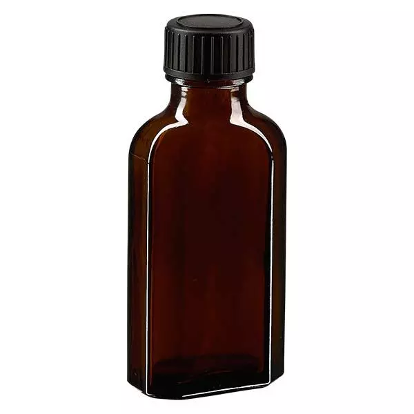 50 ml Meplat braun Schraubverschluss mit EPE-Dichtscheibe 50 ml Meplat braun Schraubverschluss mit EPE-Dichtscheibe