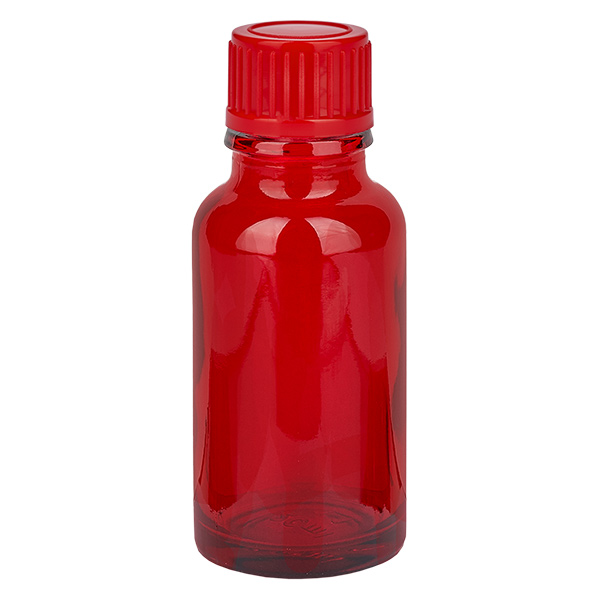 20ml Flasche 11mm Schraubverschluss rot Standard RedLine UT18/20 20ml Flasche 11mm Schraubverschluss rot Standard RedLine UT18/20