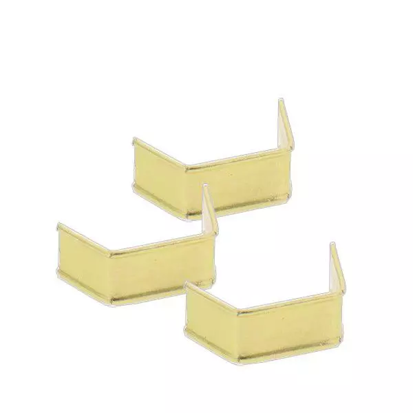 U-Clipbandverschluss gold (100er Pack) 33mm U-Clipbandverschluss gold (100er Pack) 33mm