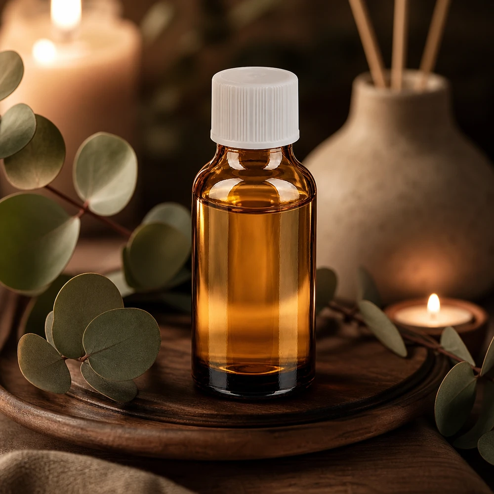 Handliche Vorratsflasche 20ml mit kindersicherem Verschluss optimal für DIY-Kosmetik und Naturprodukte