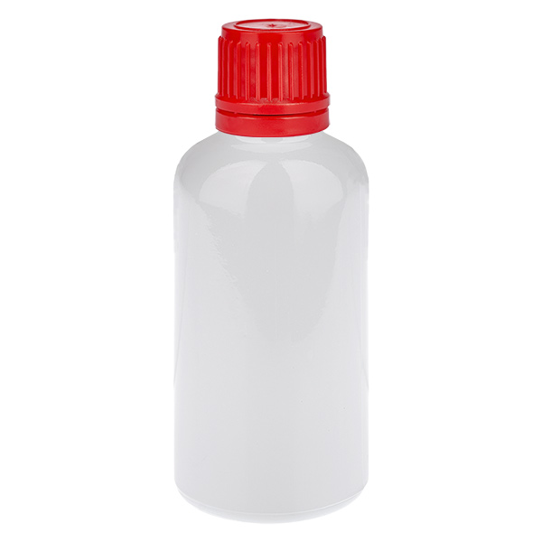 50ml Flasche 11mm Schraubverschluss rot Originalitätsverschluss WhiteLine UT18/50