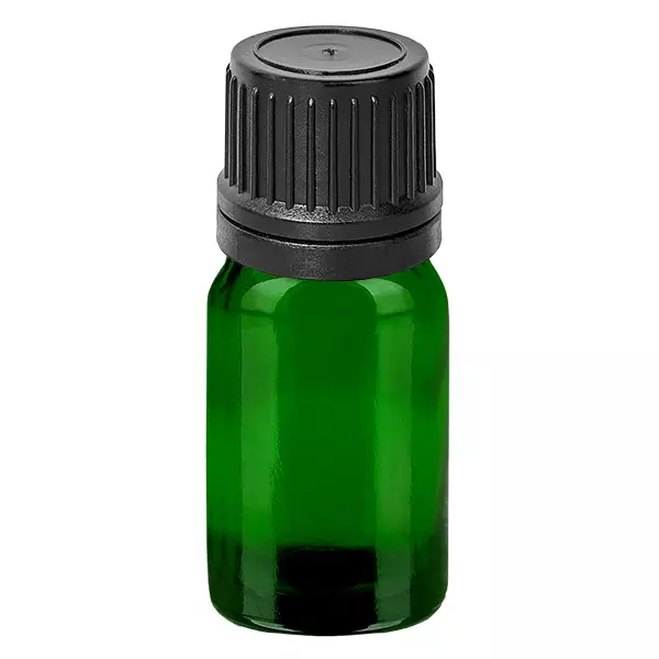 5ml Tropfflasche 1mm schwarz Originalitätsverschluss GreenLine UT18/5