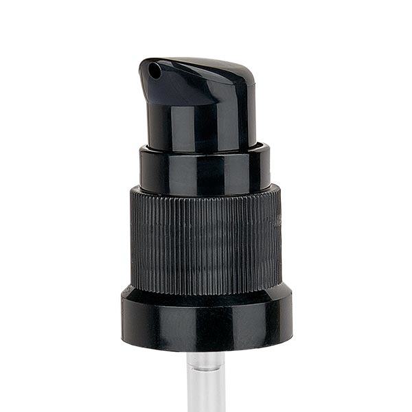 PumpVerschluss schwarz inkl Kappe 18mm PumpVerschluss schwarz inkl Kappe 18mm