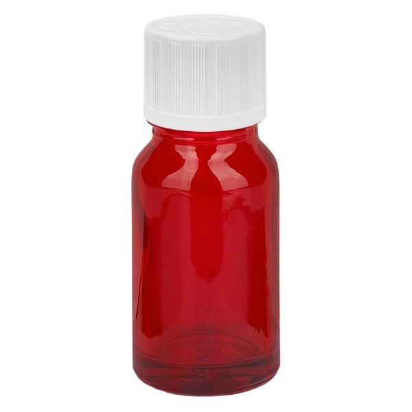 10ml Flasche 11mm Schraubverschluss weiß Standard Kindersicherung RedLine UT18/10 10ml Flasche 11mm Schraubverschluss weiß Standard Kindersicherung RedLine UT18/10