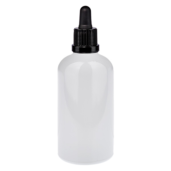 100ml Pipettenflasche schwarz Originalitätsverschluss WhiteLine UT18/100 100ml Pipettenflasche schwarz Originalitätsverschluss WhiteLine UT18/100