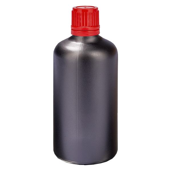 100ml Flasche 11mm Schraubverschluss rot Originalitätsverschluss BlackLine UT18/100 100ml Flasche 11mm Schraubverschluss rot Originalitätsverschluss BlackLine UT18/100