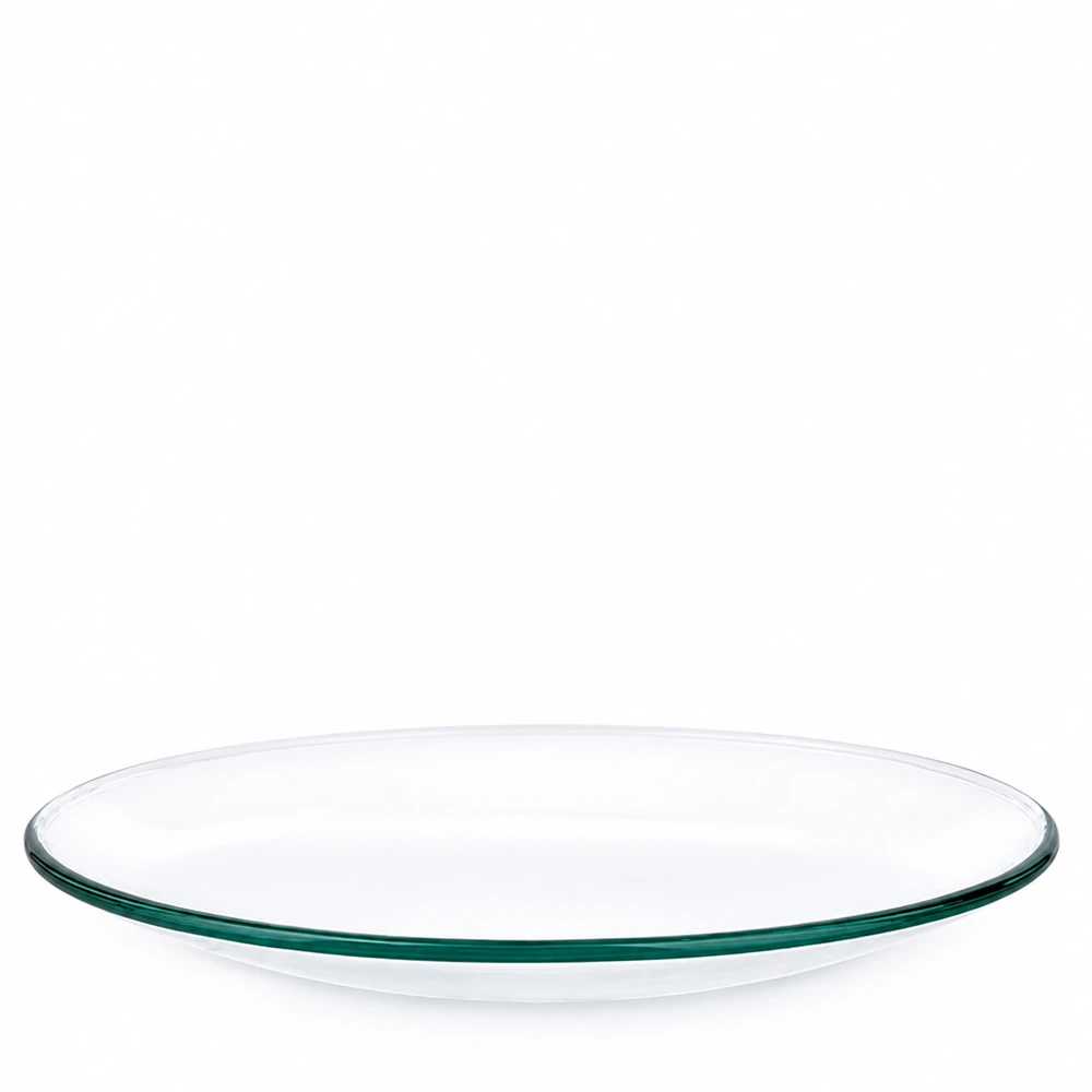 Durchsichtige Glasschale Ø 11cm mit gewölbter Form für vielseitige Laboranwendungen