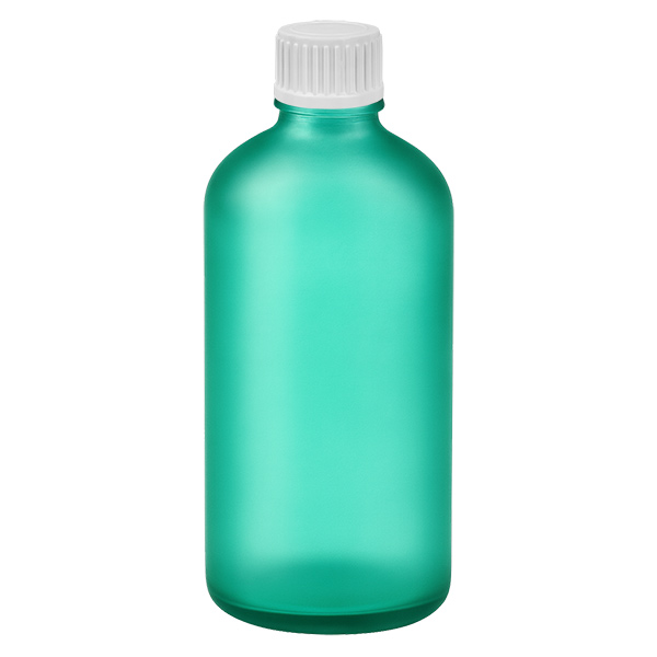 100ml Tropfflasche 0.9mm weiß Standardverschluss GreenLine UT18/100
