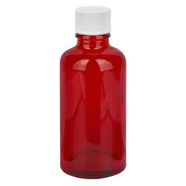 50ml Flasche 11mm Schraubverschluss weiß Standard RedLine UT18/50 50ml Flasche 11mm Schraubverschluss weiß Standard RedLine UT18/50