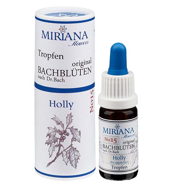 15 Holly, 10ml Essenz, MirianaFlowers 15 Holly, 10ml Essenz, MirianaFlowers