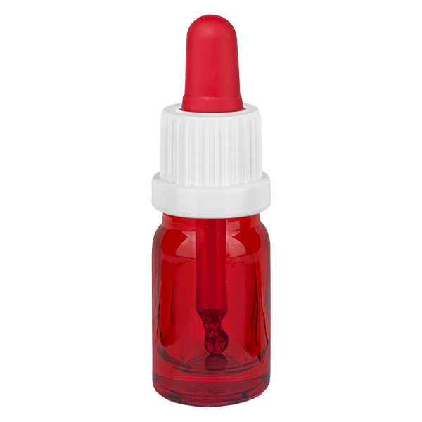 5ml Pipettenflasche weiß/rot Originalitätsverschluss RedLine UT18/5 5ml Pipettenflasche weiß/rot Originalitätsverschluss RedLine UT18/5