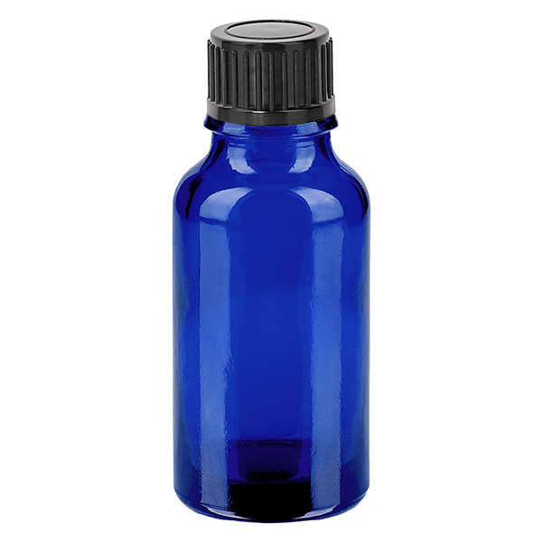 20ml Flasche 11mm Schraubverschluss schwarz Standard BlueLine UT18/20