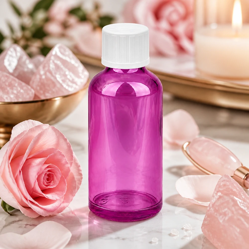 50ml Tropfflasche 1.2mm weiß Standard Kindersicher PurpleLine.UT18/50 Purple Kunststoffflasche 50ml mit standardisiertem Verschlusssystem für sichere Aufbewahrung