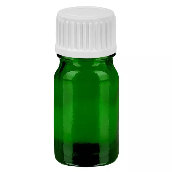 5ml Tropfflasche 0.9mm weiß Standardverschluss GreenLine UT18/5