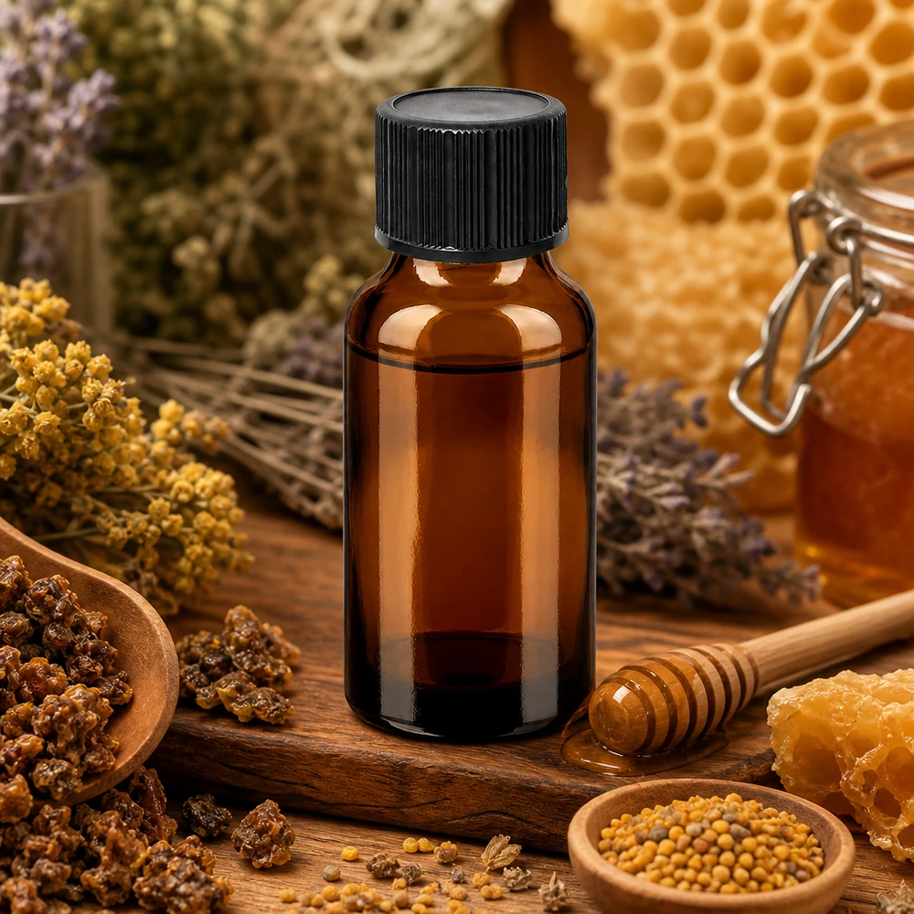 20ml Tropfflasche 1mm schwarz Standardverschluss BrownLine UT18/20 20ml Laborflasche mit präzisem 1mm Tropfsystem für homöopathische und pflanzliche Mittel