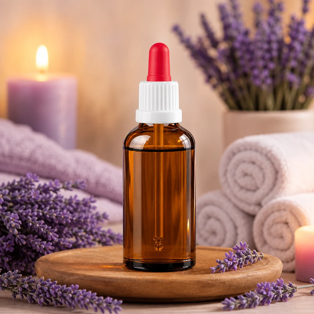 50ml Pipettenflasche weiß/rot Originalitätsverschluss BrownLine UT18/50 Braune Laborflasche 50ml mit kindersicherem weißem Verschluss für sichere Lagerung