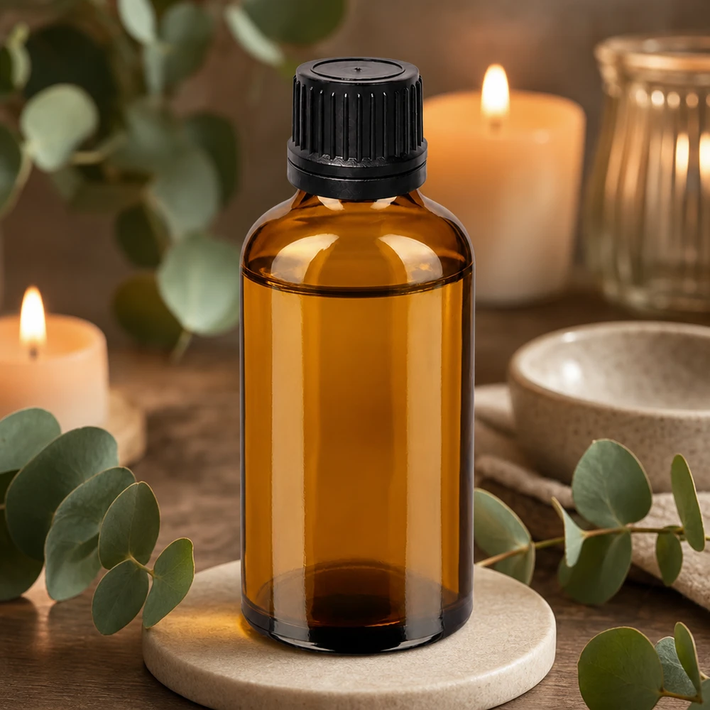 50ml Tropfflasche 1mm schwarz Originalitätsverschluss BrownLine UT18/50 Apothekerflasche 50ml in klassischem Braun mit schwarzem Tropfaufsatz für Kräuterauszüge