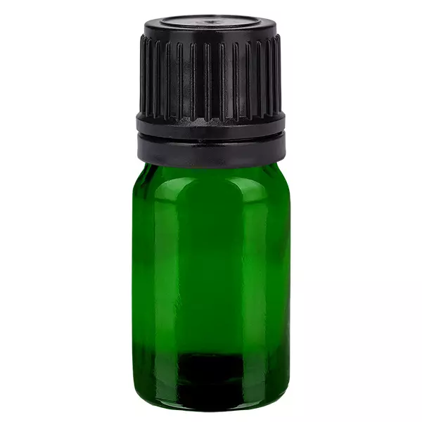 5ml Flasche 11mm Schraubverschluss schwarz Originalitätsverschluss GreenLine UT18/5