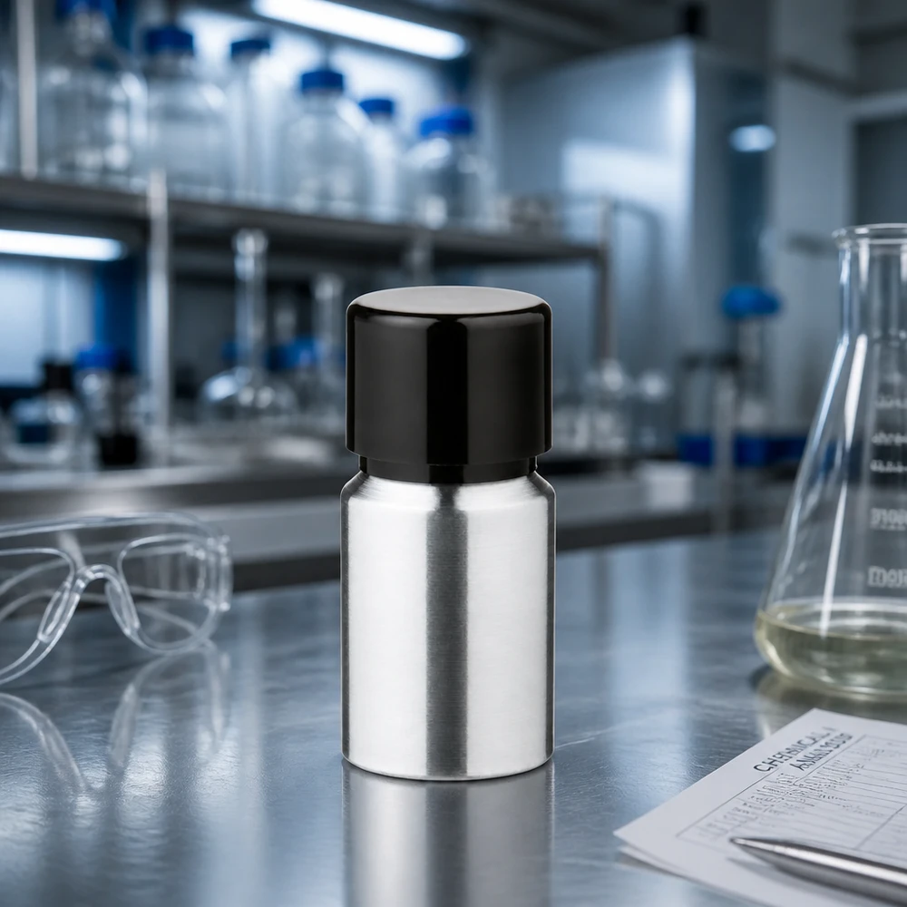 Vielseitige 10ml Aluflasche mit glatter geschliffener Textur perfekt für industrielle Anwendungen