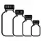 Braune Weithals Apothekengläser Braune Weithals Apothekengläser