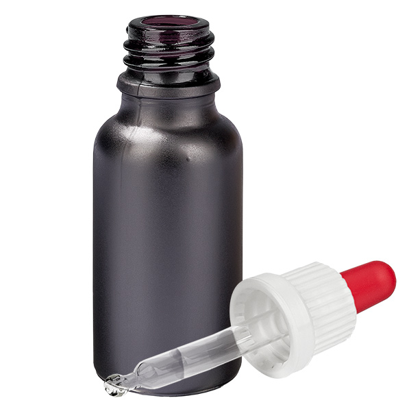 20ml Pipettenflasche weiß/rot Originalitätsverschluss BlackLine UT18/20 20ml Pipettenflasche weiß/rot Originalitätsverschluss BlackLine UT18/20