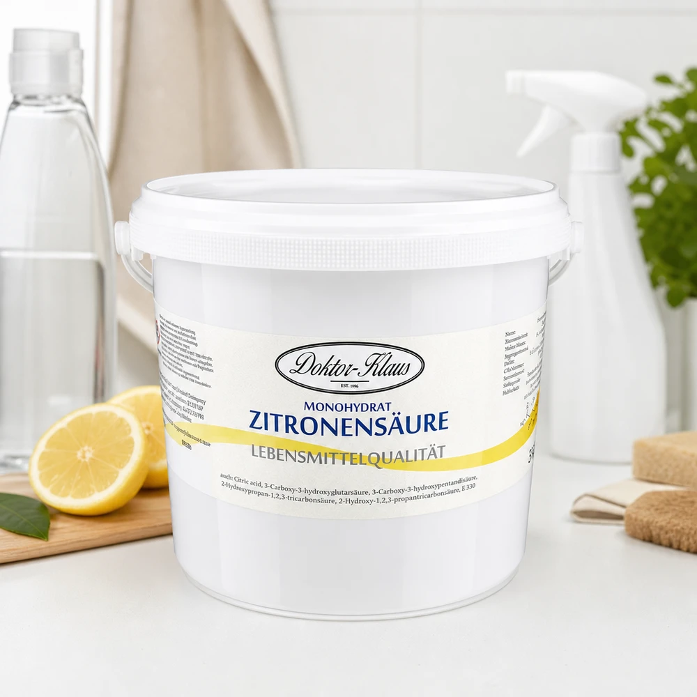 Zitronensäure 5kg Doktor-Klaus Doktor-Klaus Zitronensäure 5kg Vorratspackung für Bad WC Dusche und Armaturenpflege