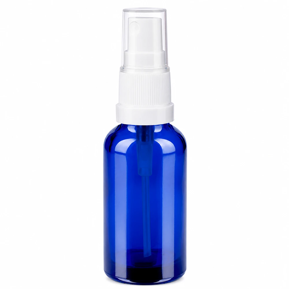 Kleine 30ml Pumpflasche mit Sprühaufsatz perfekt für Reise und Handtasche
