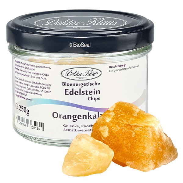Orangenkalzit Natur Edelsteine Doktor-Kl. noWaste Orangenkalzit Natur Edelsteine Doktor-Kl. noWaste