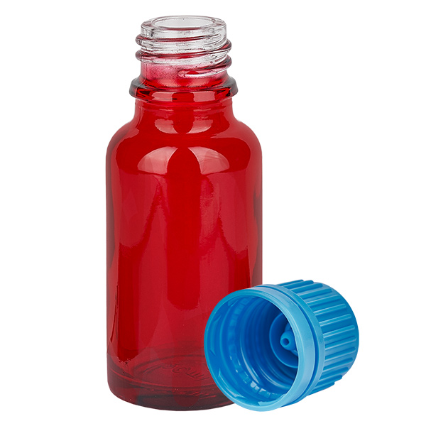 20ml Flasche 11mm Schraubverschluss blau Originalitätsverschluss RedLine UT18/20 20ml Flasche 11mm Schraubverschluss blau Originalitätsverschluss RedLine UT18/20