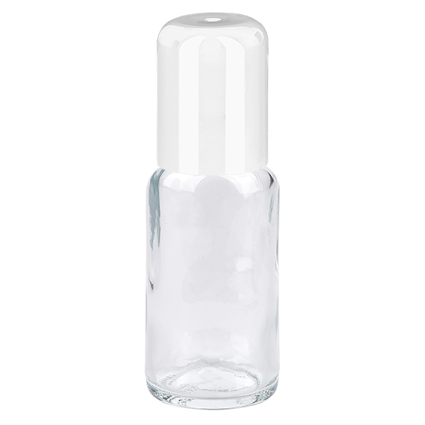 20ml Roll-On Flasche weiß Standardverschluss ClearLine UT18/20 20ml Roll-On Flasche weiß Standardverschluss ClearLine UT18/20