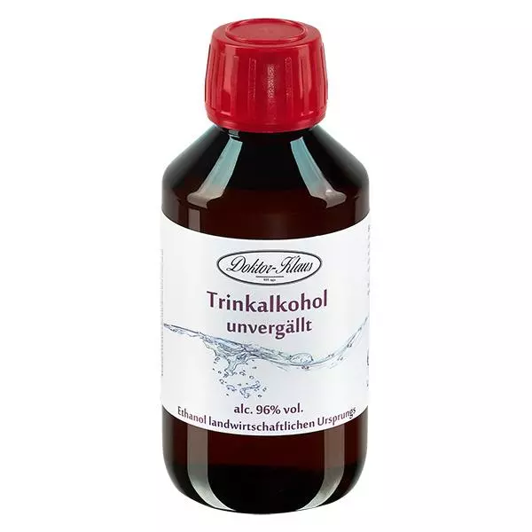 200ml Weingeist (Trinkalkohol) 96% Doktor-Klaus