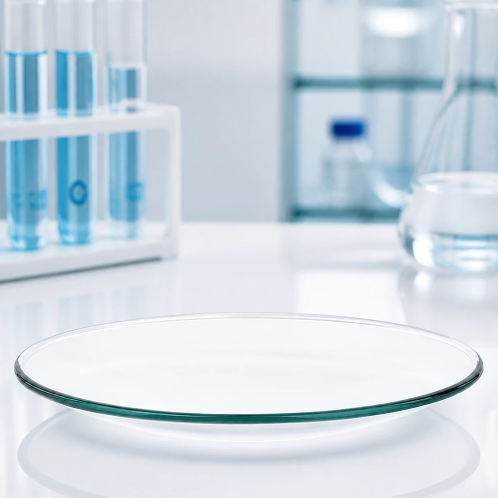 Uhrglasschale ø100 mm Gewölbte Glasschale Ø 10cm aus temperaturbeständigem Material für Laboranalysen
