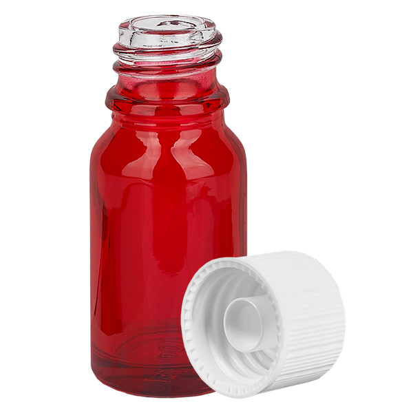 10ml Flasche 11mm Schraubverschluss weiß Standard RedLine UT18/10 10ml Flasche 11mm Schraubverschluss weiß Standard RedLine UT18/10