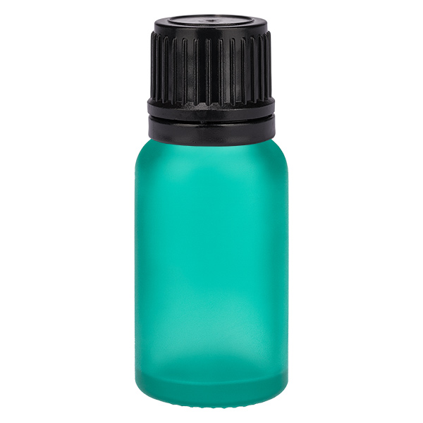 10ml Flasche 11mm Schraubverschluss schwarz Originalitätsverschluss GreenLine UT18/10 10ml Flasche 11mm Schraubverschluss schwarz Originalitätsverschluss GreenLine UT18/10