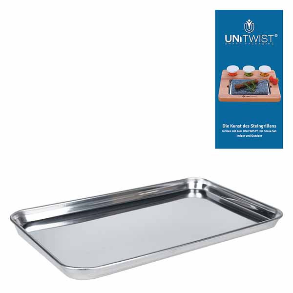 Edelstahlschale für UNiTWIST Hot Stone Sets Edelstahlschale für UNiTWIST Hot Stone Sets