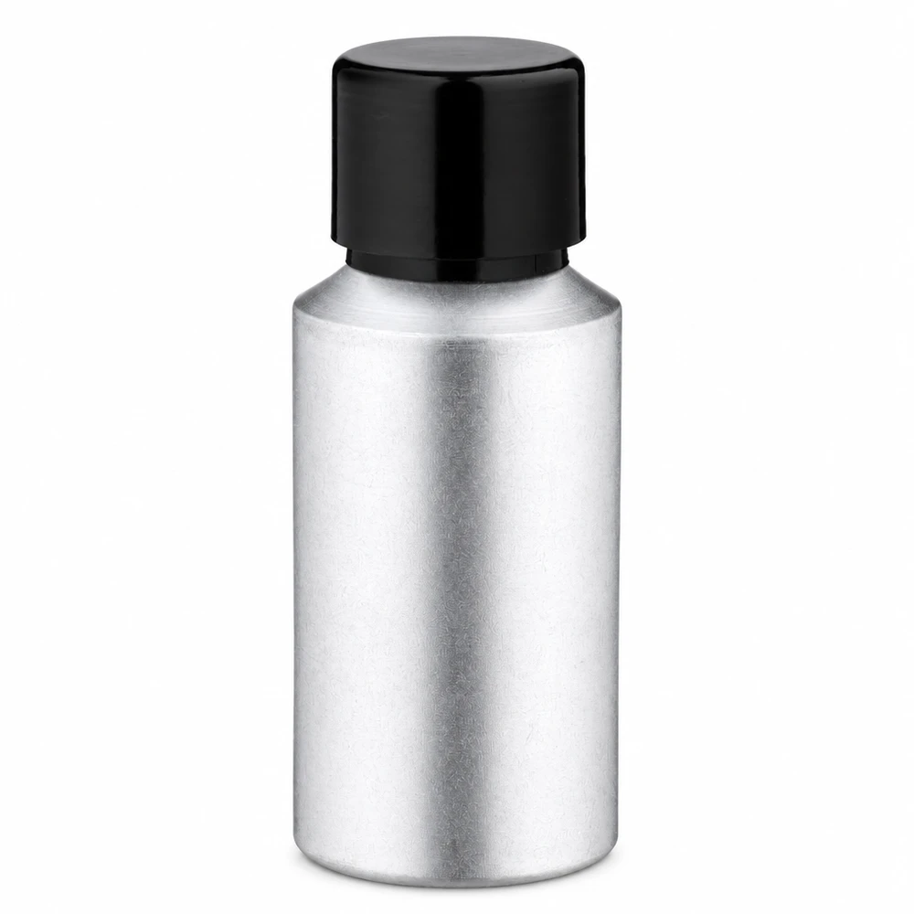 Gebeizte Aluminiumflasche 30ml ideal für DIY Kosmetik Seren und Öle zum Mitnehmen
