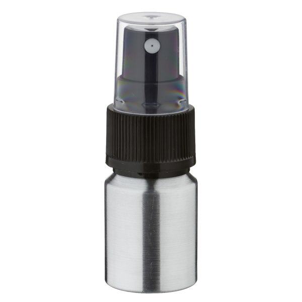 10ml geschliffene Aluflasche mit Zerstäuber