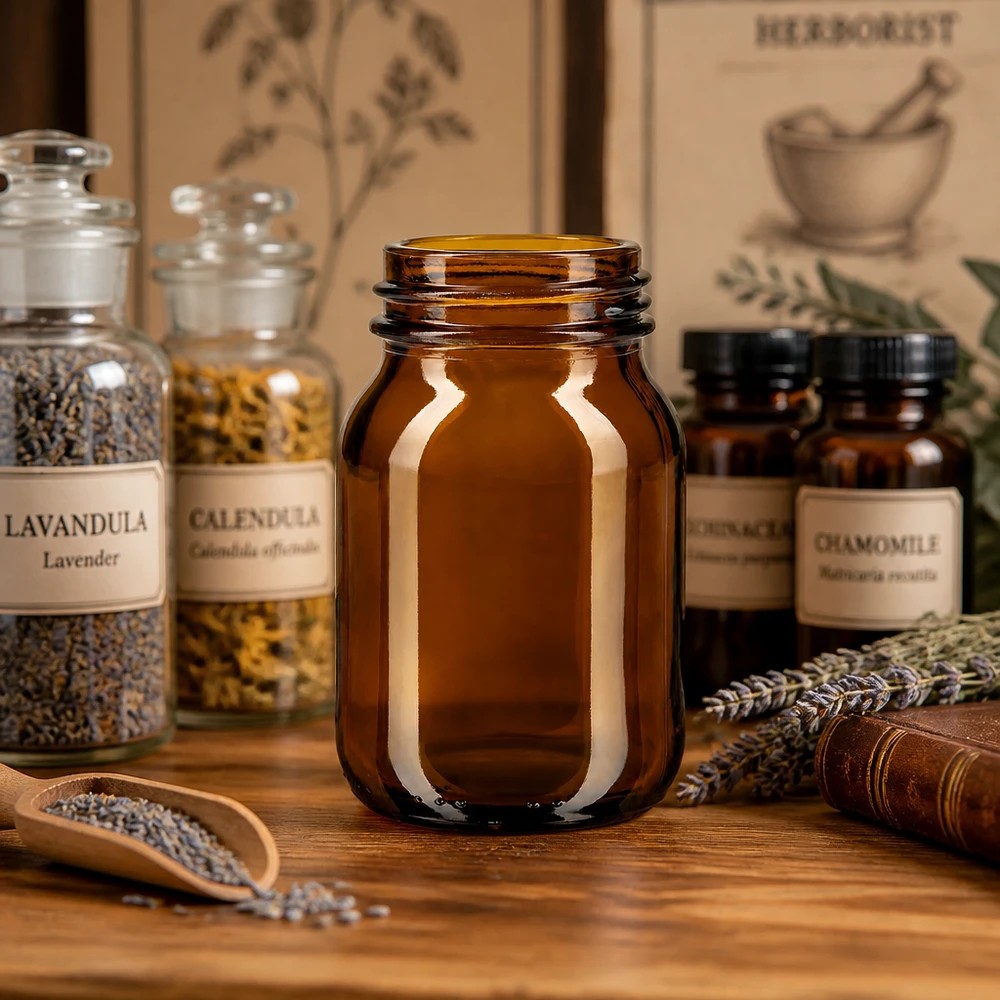 75ml Weithalsflasche Braunglas mit DIN 40 Mündung Traditionelle 75ml Braunglas-Weithalsflasche mit DIN 40 Gewinde für professionelle Anwendung
