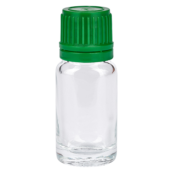 10ml Flasche 11mm Schraubverschluss grün Originalitätsverschluss ClearLine UT18/10 10ml Flasche 11mm Schraubverschluss grün Originalitätsverschluss ClearLine UT18/10