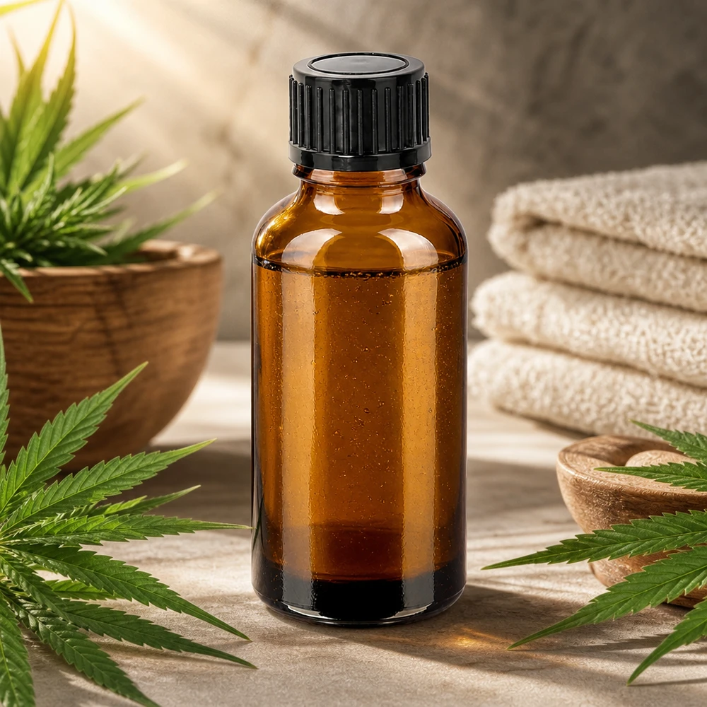 30ml Flasche 11mm Schraubverschluss schwarz Standard BrownLine UT18/30 30ml Braunglasflasche mit STD-Verschlusssystem für sichere Aufbewahrung von CBD und Tinkturen