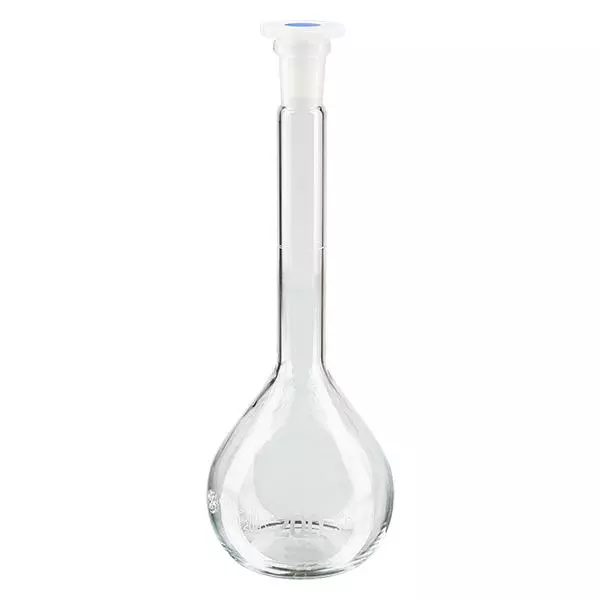 Messkolben 200ml mit Normschliff & PEHD Stopfen Messkolben 200ml mit Normschliff & PEHD Stopfen