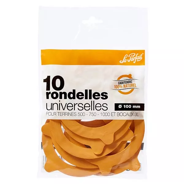 Bag 10 Standard Seal 100 mm Le Parfait® Super Bag 10 Standard Seal 100 mm Le Parfait® Super