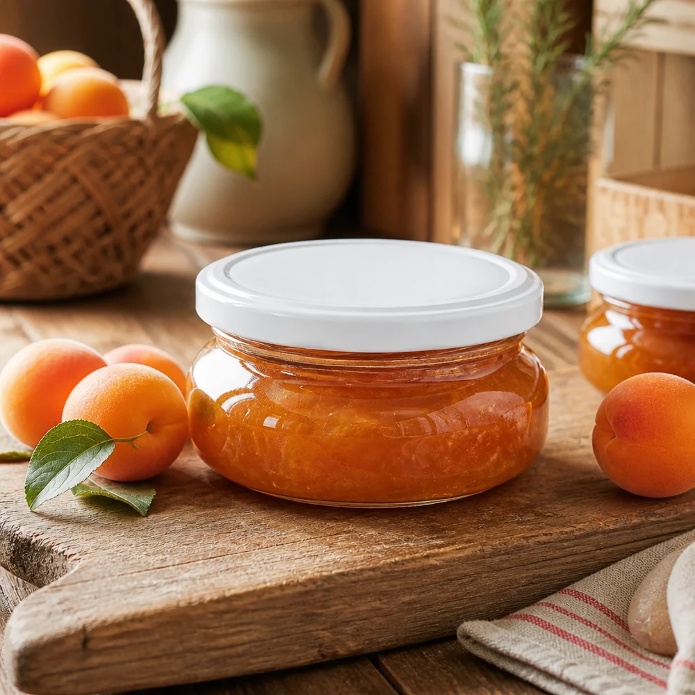 Kleine Vorratsgläser 120ml von UNiTWIST perfekt zum Einkochen und Haltbarmachen von Obst